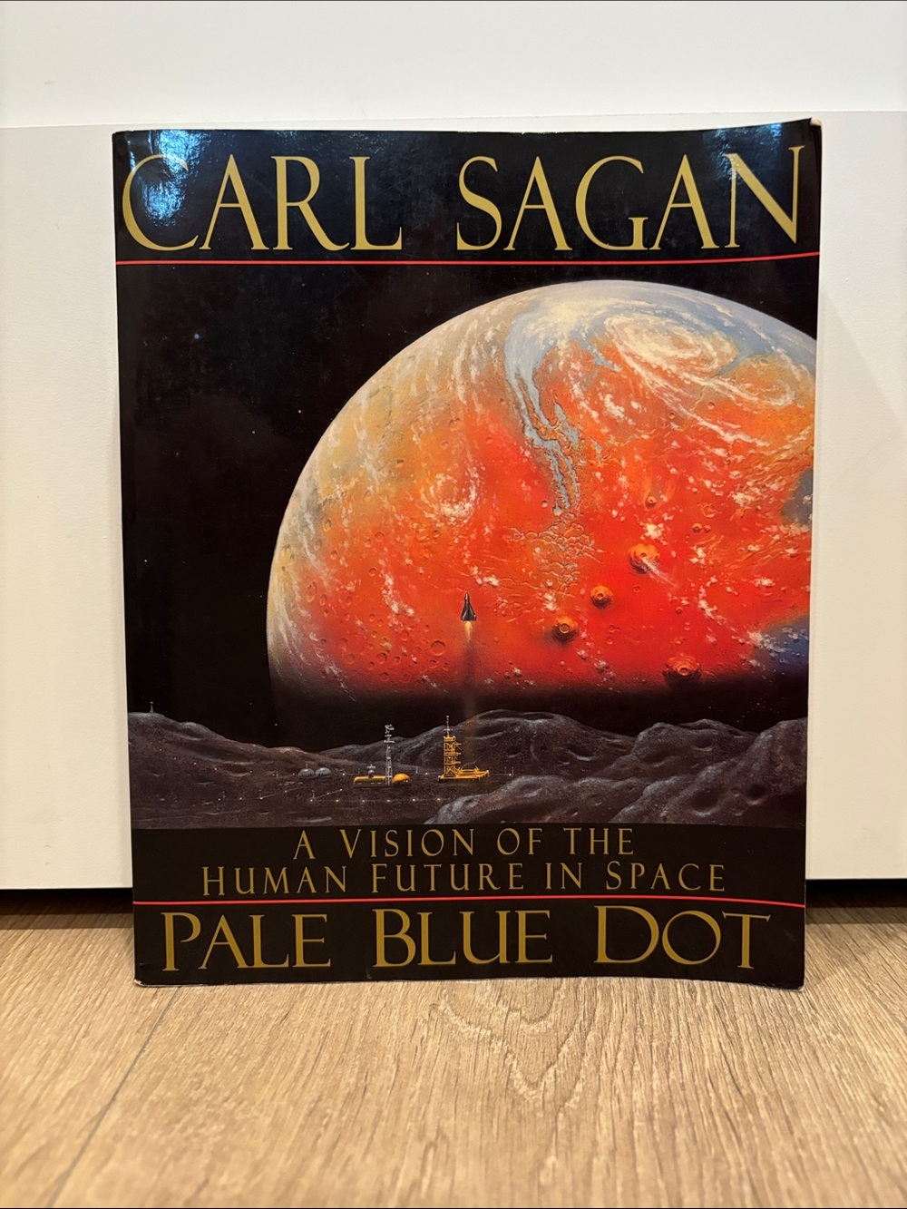 Pale Blue Dot book $10 add on